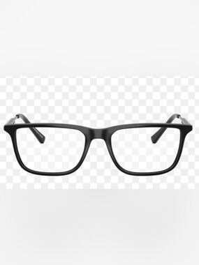 Armani Exchange Eyeglasses Frames Black Matte Acrylic - Model AX 3016 8078